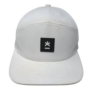 Lumio Home Experience Elevated Snapback Trucker Hat White One Size Adjustable